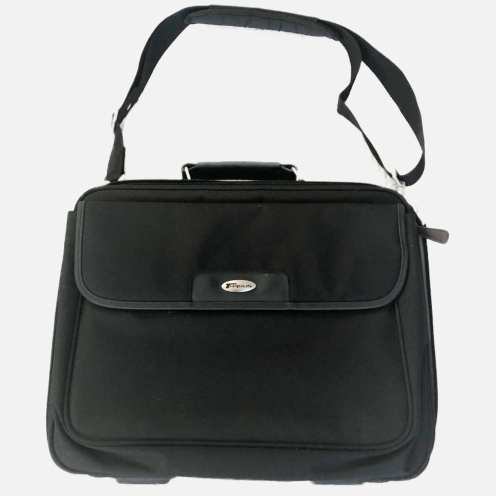 Targus 15.6” Traditional Notepac Padded Laptop Case Adjustable Carrying Strap ⬛️